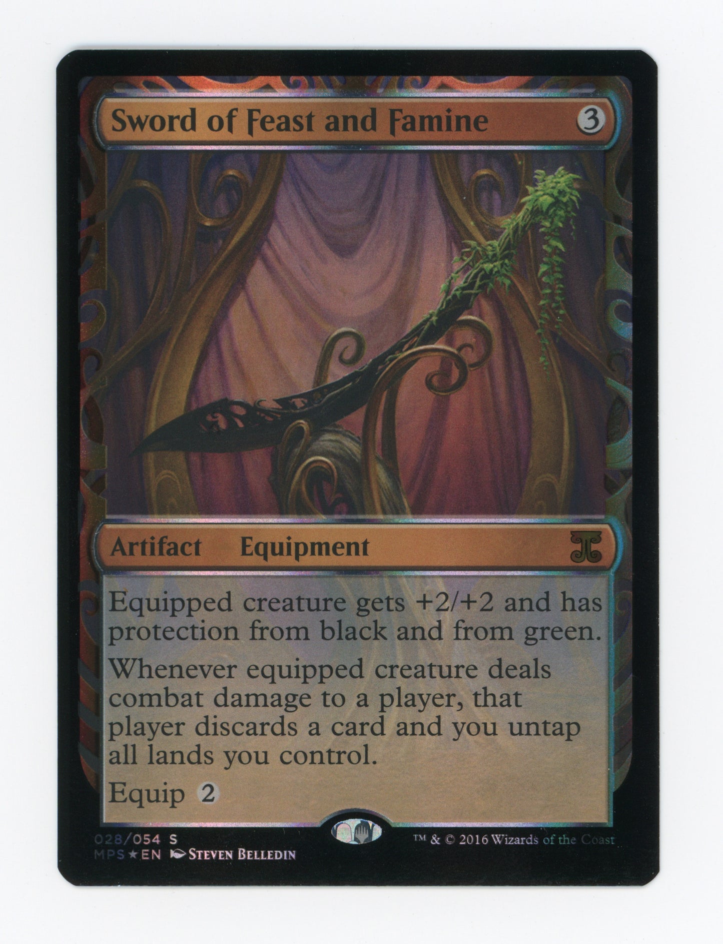 Sword of Feast and Famine — Masterpiece Series|Foil — ID 18825