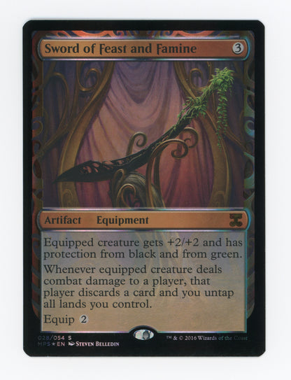 Sword of Feast and Famine — Masterpiece Series|Foil — ID 18825