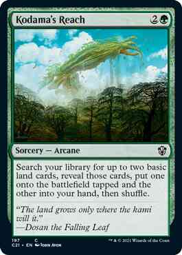 Kodama's Reach [197] [Commander 2021] [Non-Foil]