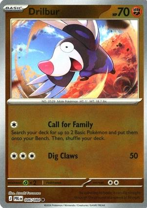 Drilbur - 046/084 - Common [me05-046] [Reverse Holo]