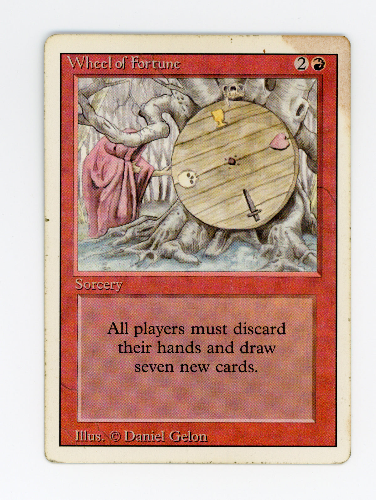 Wheel of Fortune — Damaged — ID 20618