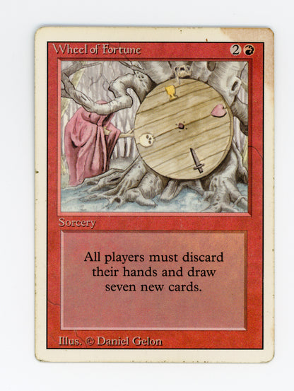Wheel of Fortune — Damaged — ID 20618