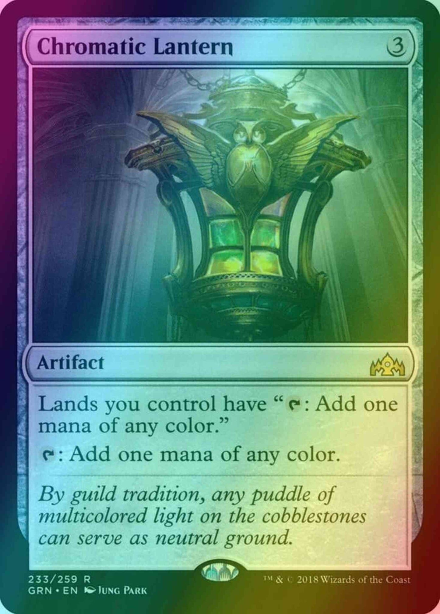 Chromatic Lantern [233] [Guilds of Ravnica] [Foil]