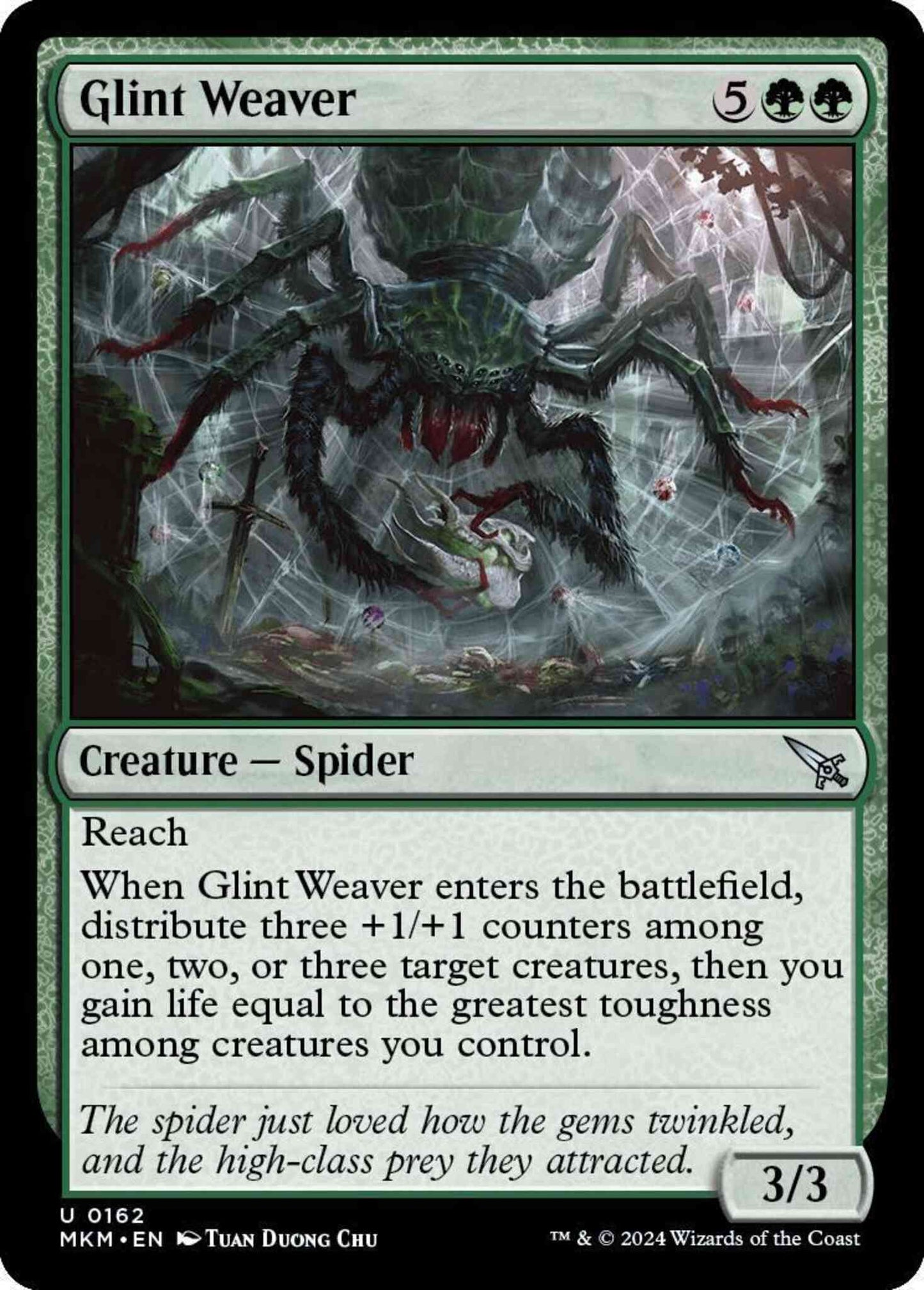 Glint Weaver [162] [Murders at Karlov Manor] [Non-Foil]