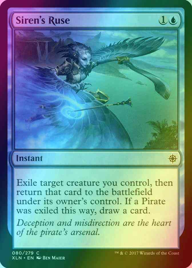 Siren's Ruse [80] [Ixalan] [Foil]