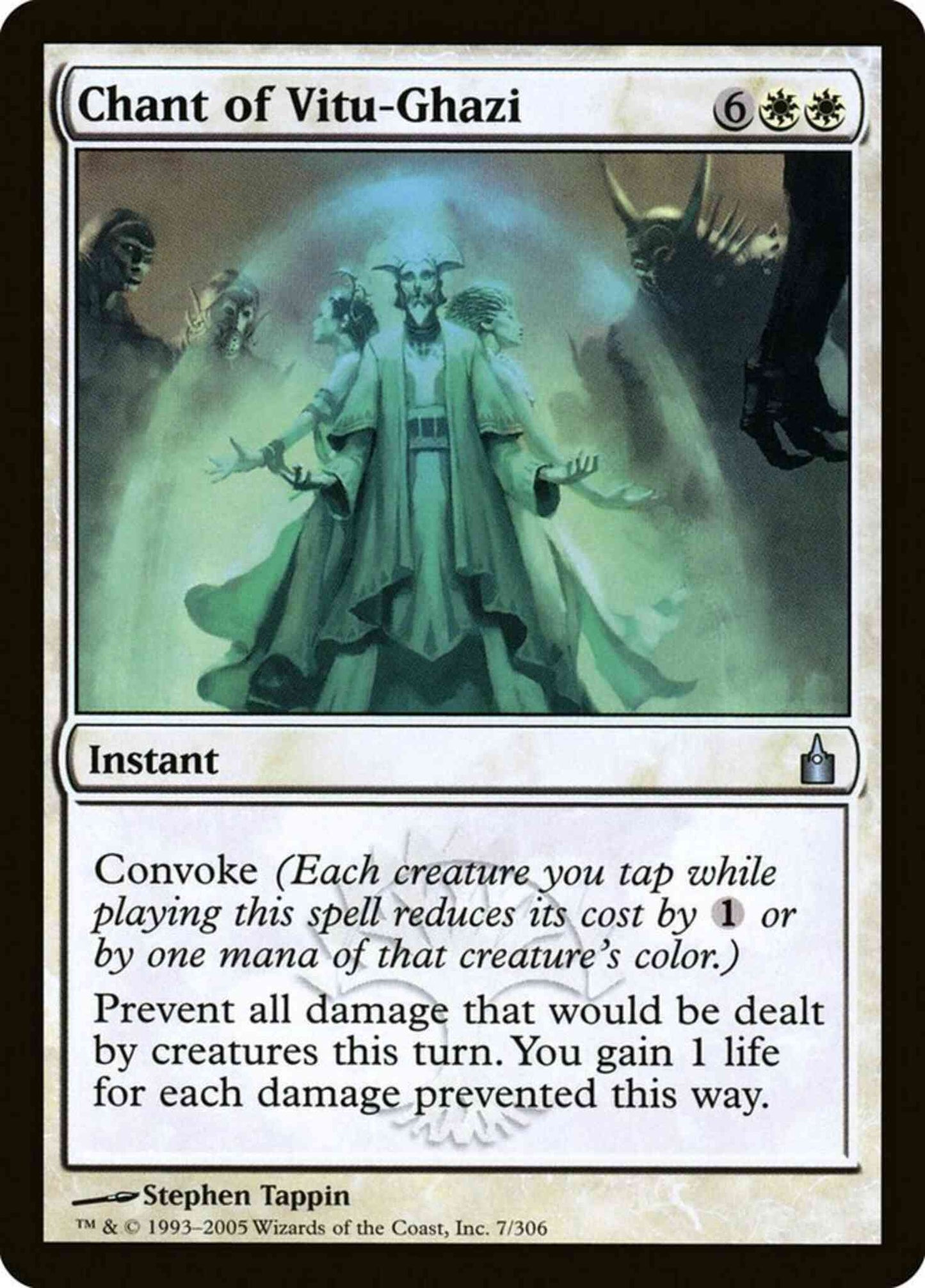 Chant of Vitu-Ghazi [7] [Ravnica City Of Guilds] [Non-Foil]