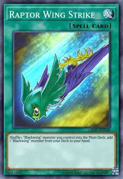 Raptor Wing Strike - CRMS-EN048 - Common - Unlimited