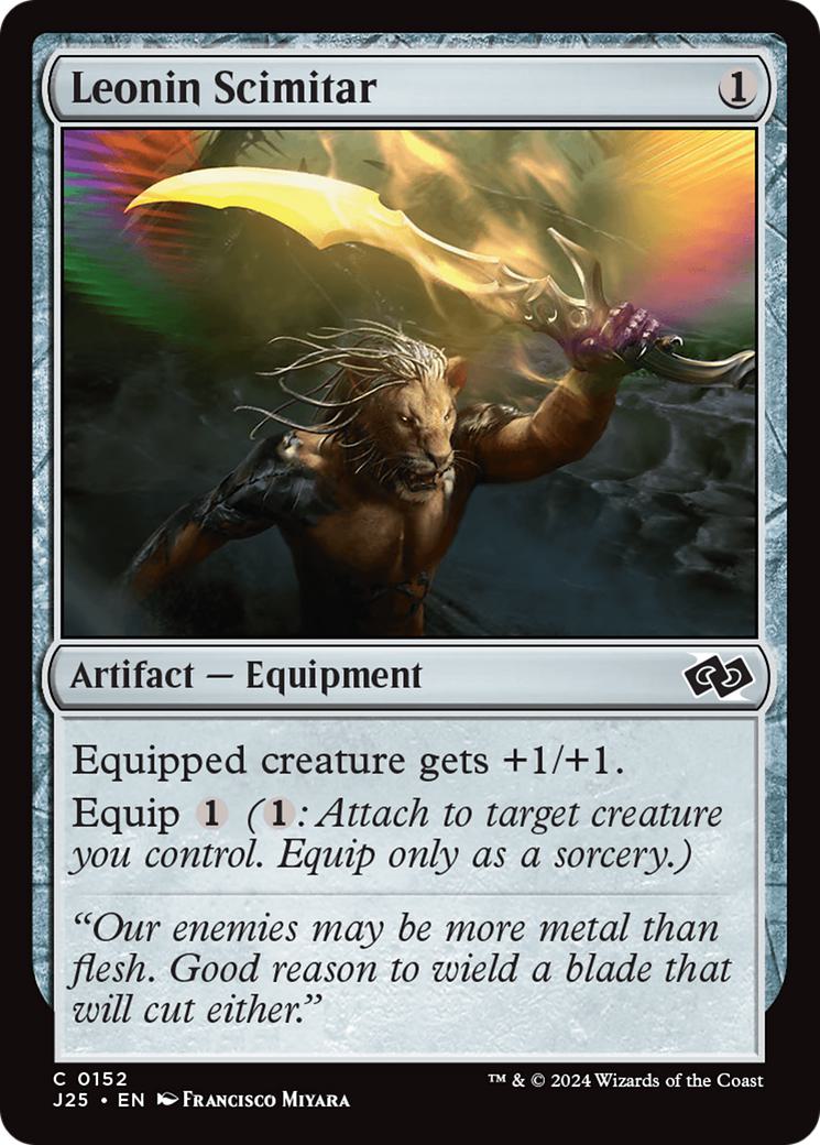 Leonin Scimitar [152] [Foundations: Jumpstart] [Non-Foil]