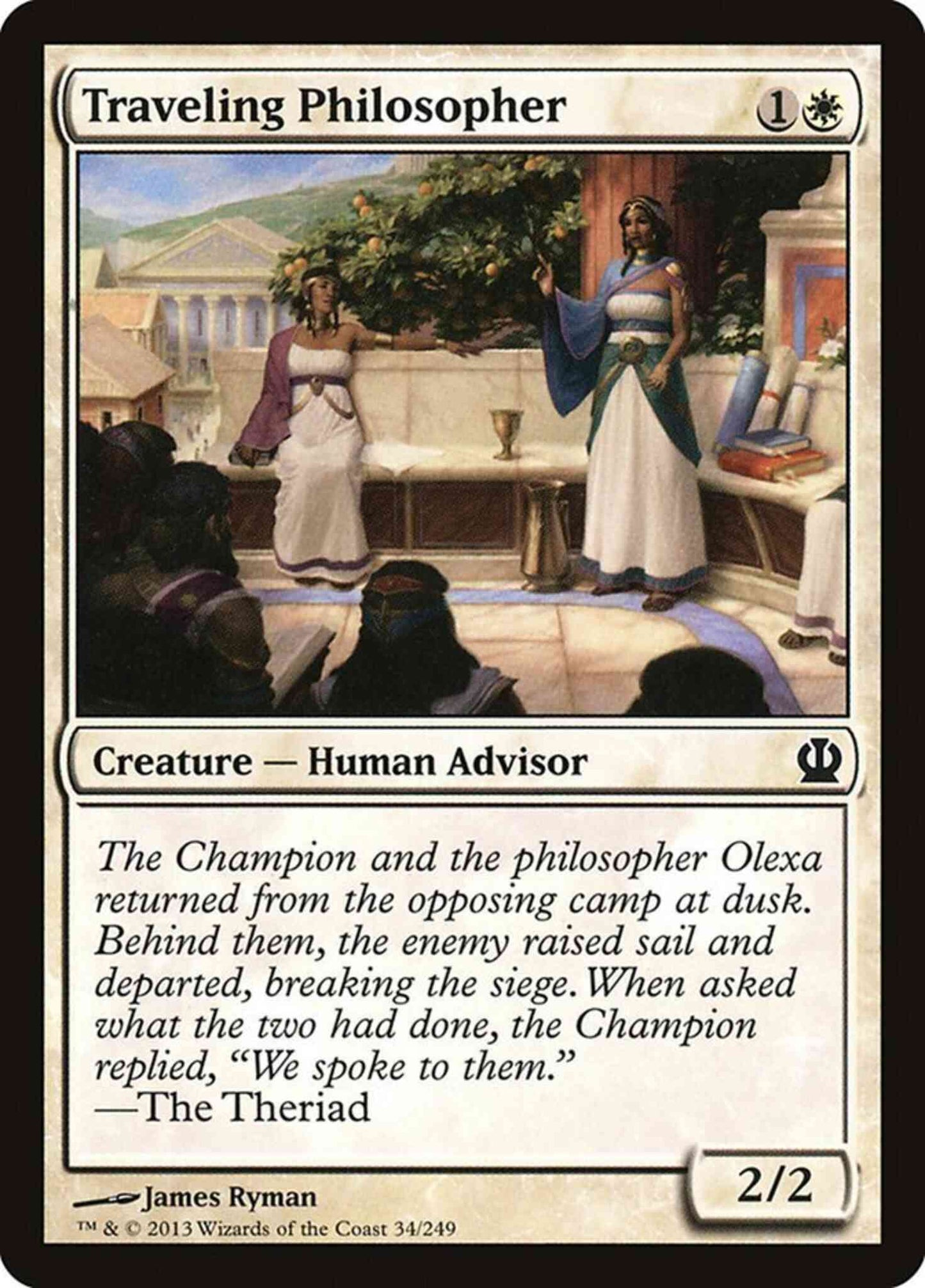 Traveling Philosopher [34] [Theros] [Non-Foil]