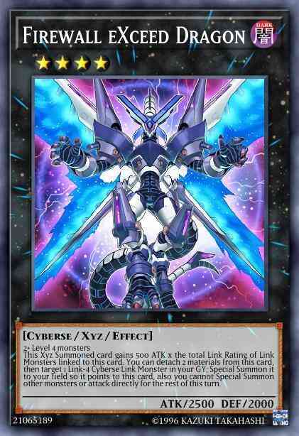 Firewall eXceed Dragon - DANE-EN036 - Ultra Rare - 1st Edition