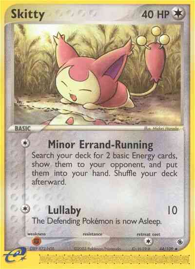 Skitty - 44/109 - Uncommon [ex1-44] [Reverse Holo]