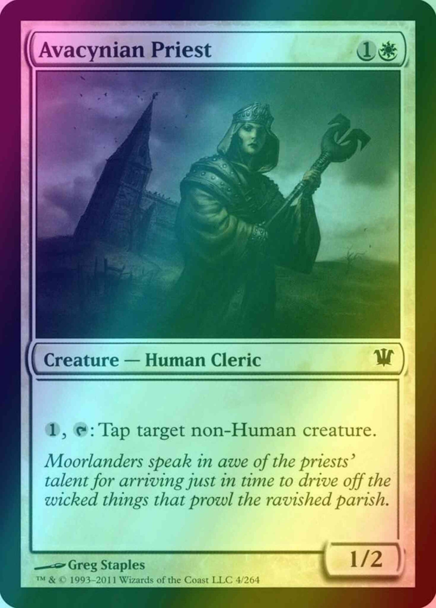 Avacynian Priest [4] [Innistrad] [Foil]