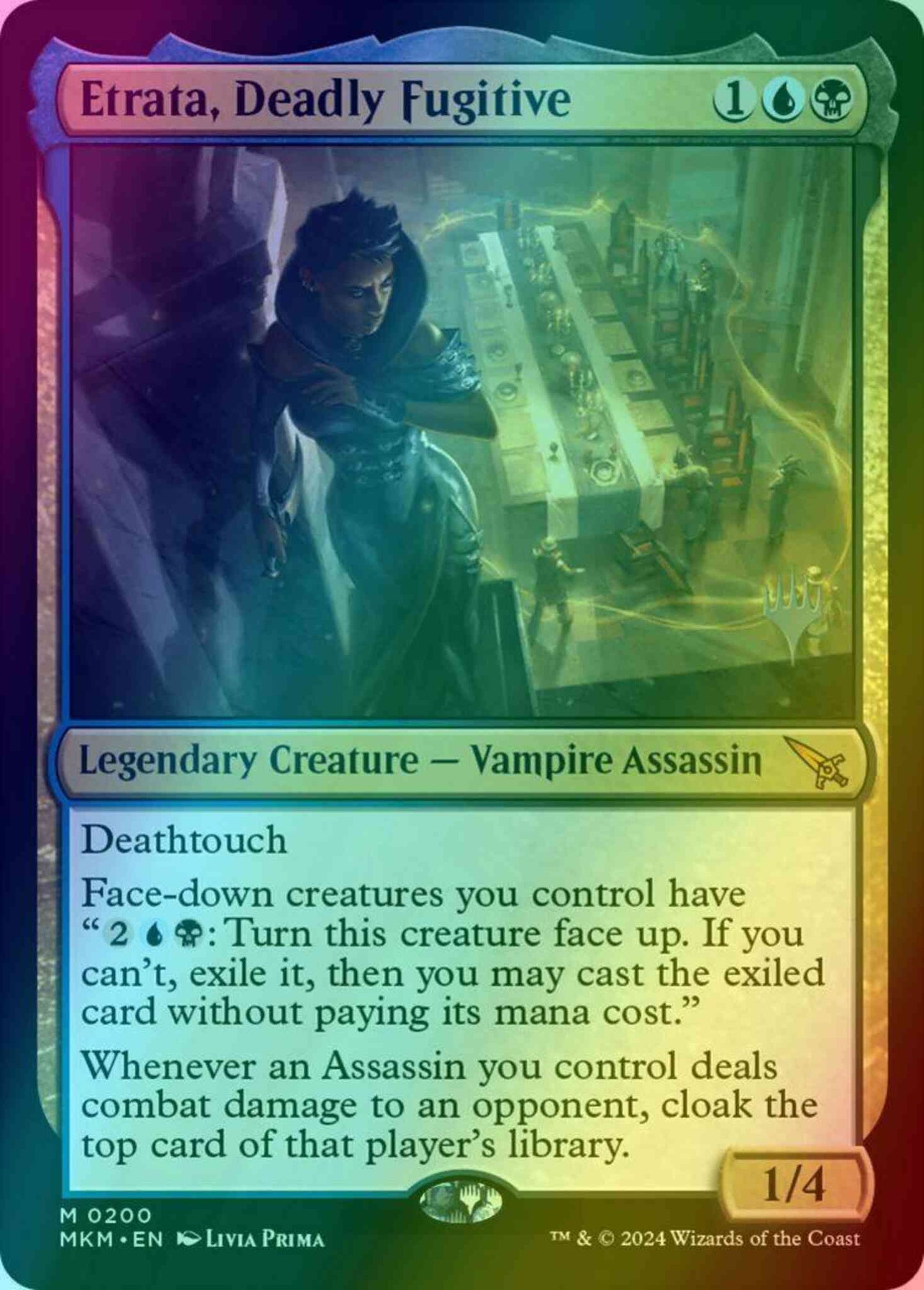 Etrata, Deadly Fugitive [200p] [Promo Pack] [Murders at Karlov Manor: Promos] [Foil]