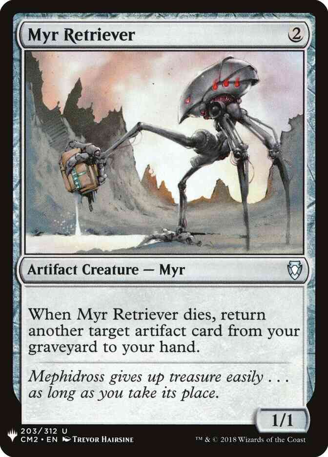 Myr Retriever [CM2-203] [The List] [Non-Foil]