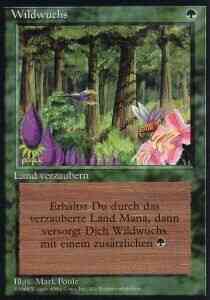 Wild Growth - German [230] [Foreign Black Border: German] [Non-Foil]