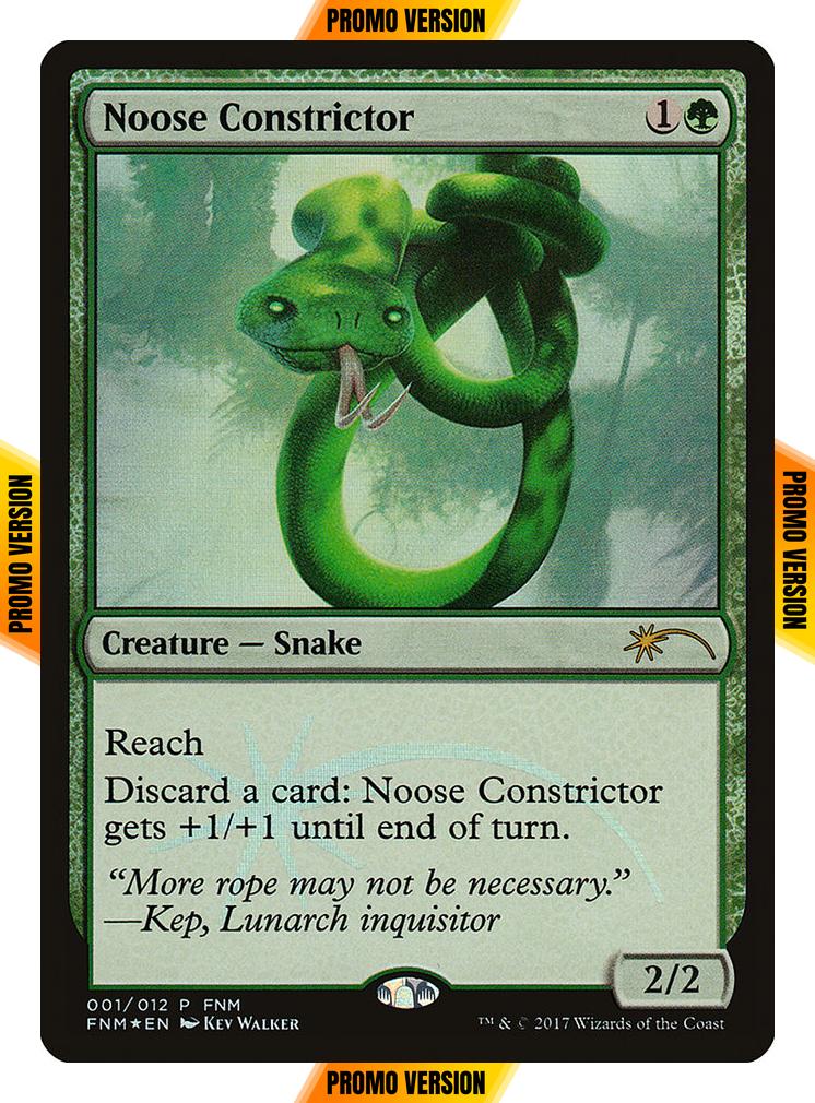 Noose Constrictor [Friday Night Magic 2017] [Foil]