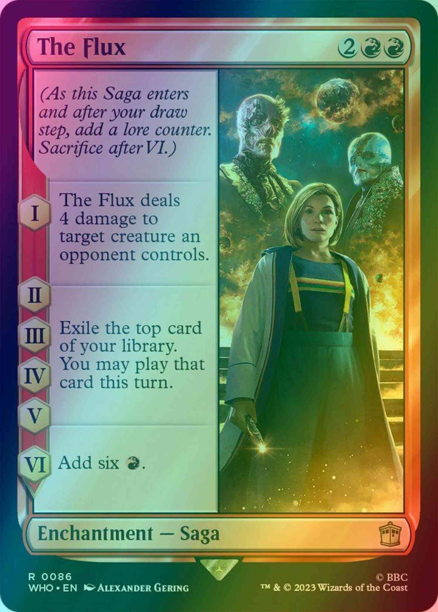 The Flux [86] [Universes Beyond: Doctor Who] [Foil]