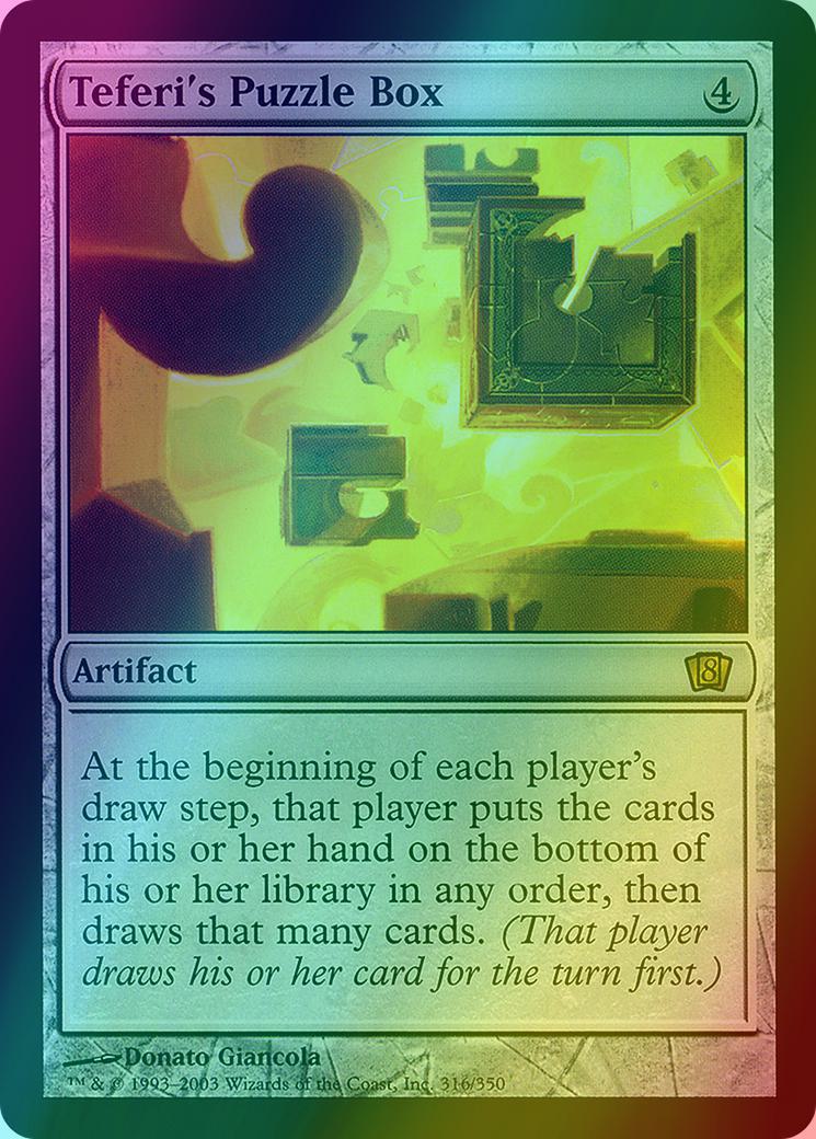 Teferi's Puzzle Box [316x] [Eighth Edition] [Foil]