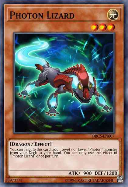 Photon Lizard - ORCS-EN007 - Rare - 1st Edition