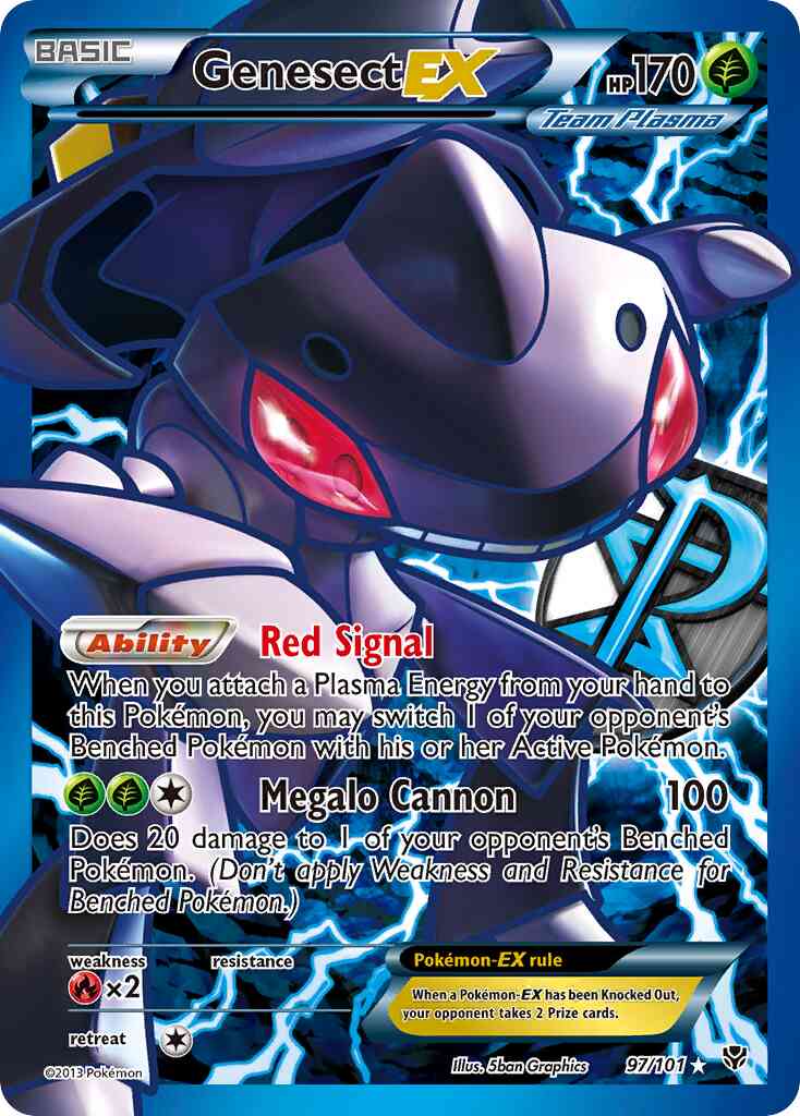 Genesect-EX - 97/101 - Rare Ultra [bw10-97] [Ultra]