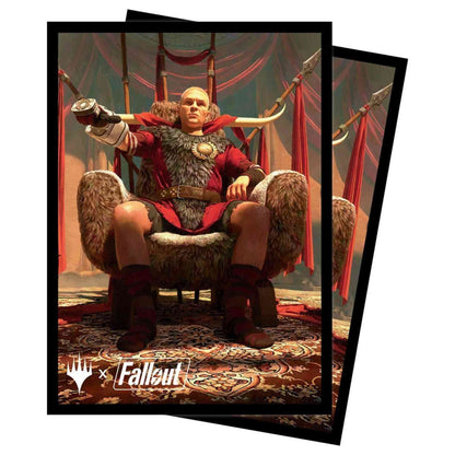 Ultra Pro MTG Deck Protector Sleeves - Standard Size - 100ct - Fallout - Caesar, Legion's Emperor Face to Face Games Ultra Pro MTG Deck Protector Sleeves - Standard Size - 100ct - Fallout - Caesar, Legion's Emperor Face to Face Games