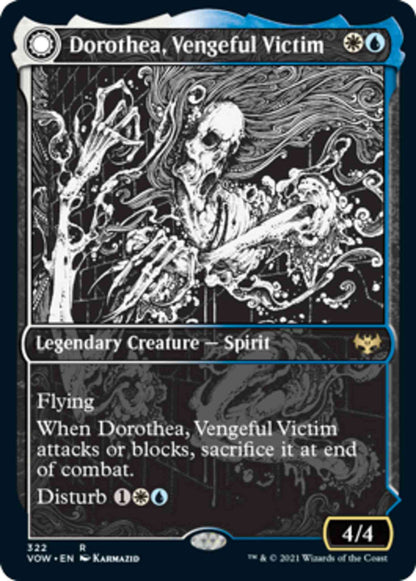 Dorothea, Vengeful Victim // Dorothea's Retribution [322] [Eternal Night Showcase] [Innistrad: Crimson Vow] [Non-Foil]