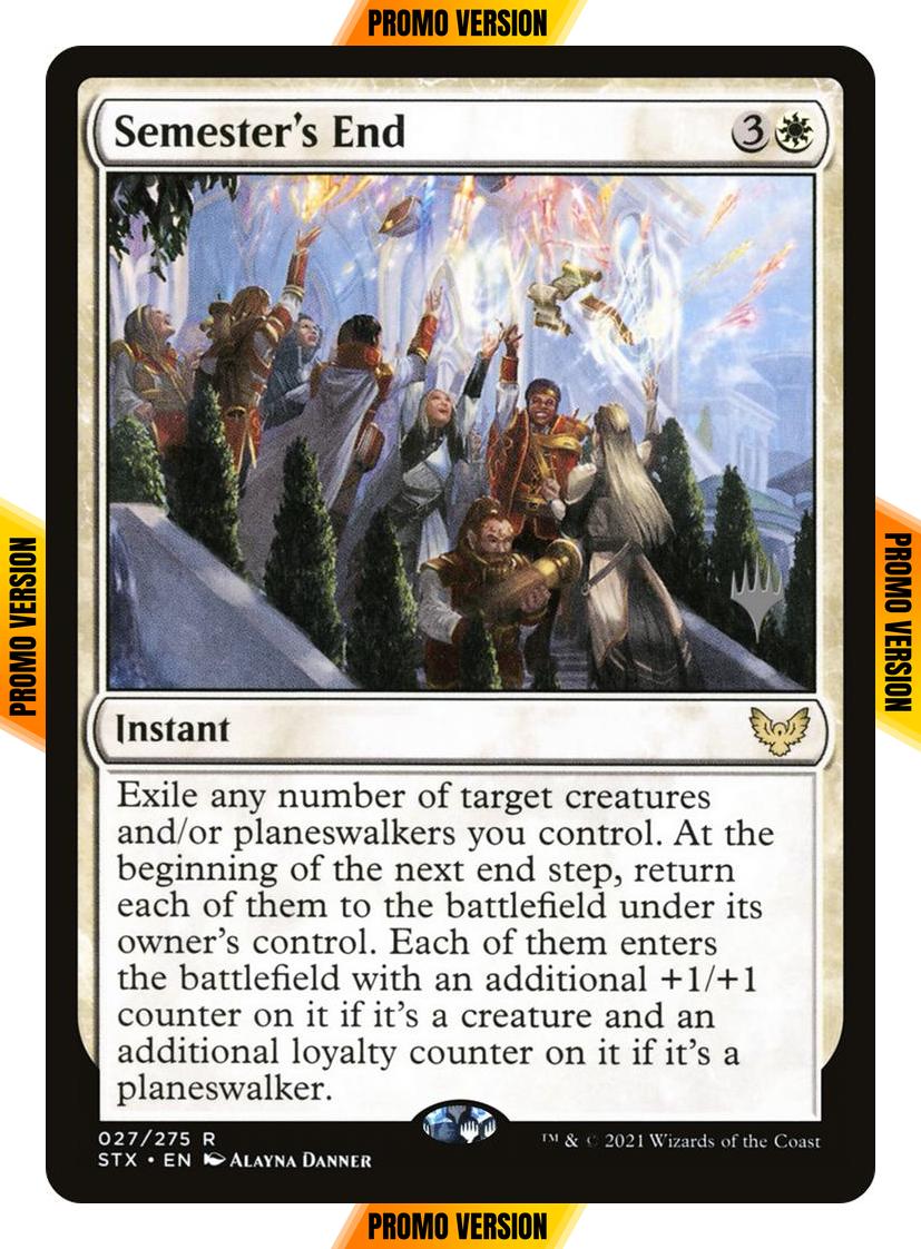Semester's End [Promo Pack] [27p] [Strixhaven: School of Mages Promos] [Non-Foil]