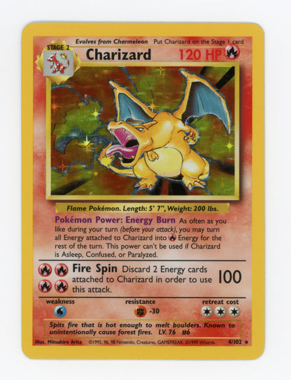 Charizard — Rare|Unlimited|Holo — ID 19757