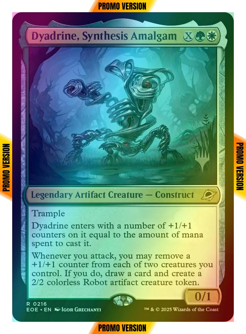 Dyadrine, Synthesis Amalgam [216p] [Promo Pack] [Edge of Eternities: Promos] [Foil]