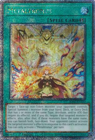 Metaltronus - RA04-EN100 - Quarter Century Secret Rare - 1st Edition