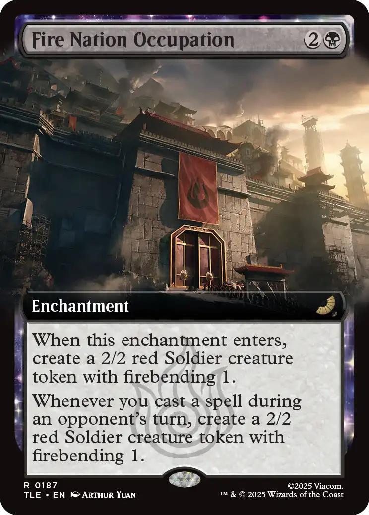 Fire Nation Occupation [187] [Extended Art] [Avatar: The Last Airbender Eternal] [Non-Foil]