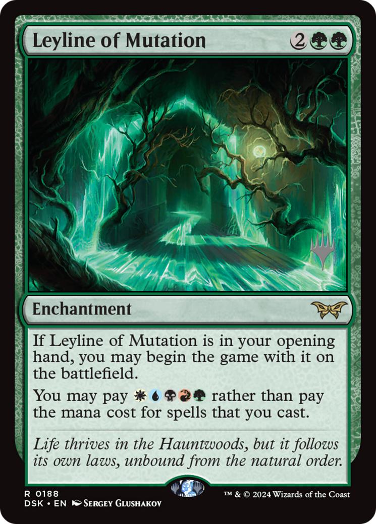 Leyline of Mutation [188p] [Promo Pack] [Duskmourn: House of Horror: Promos] [Non-Foil]