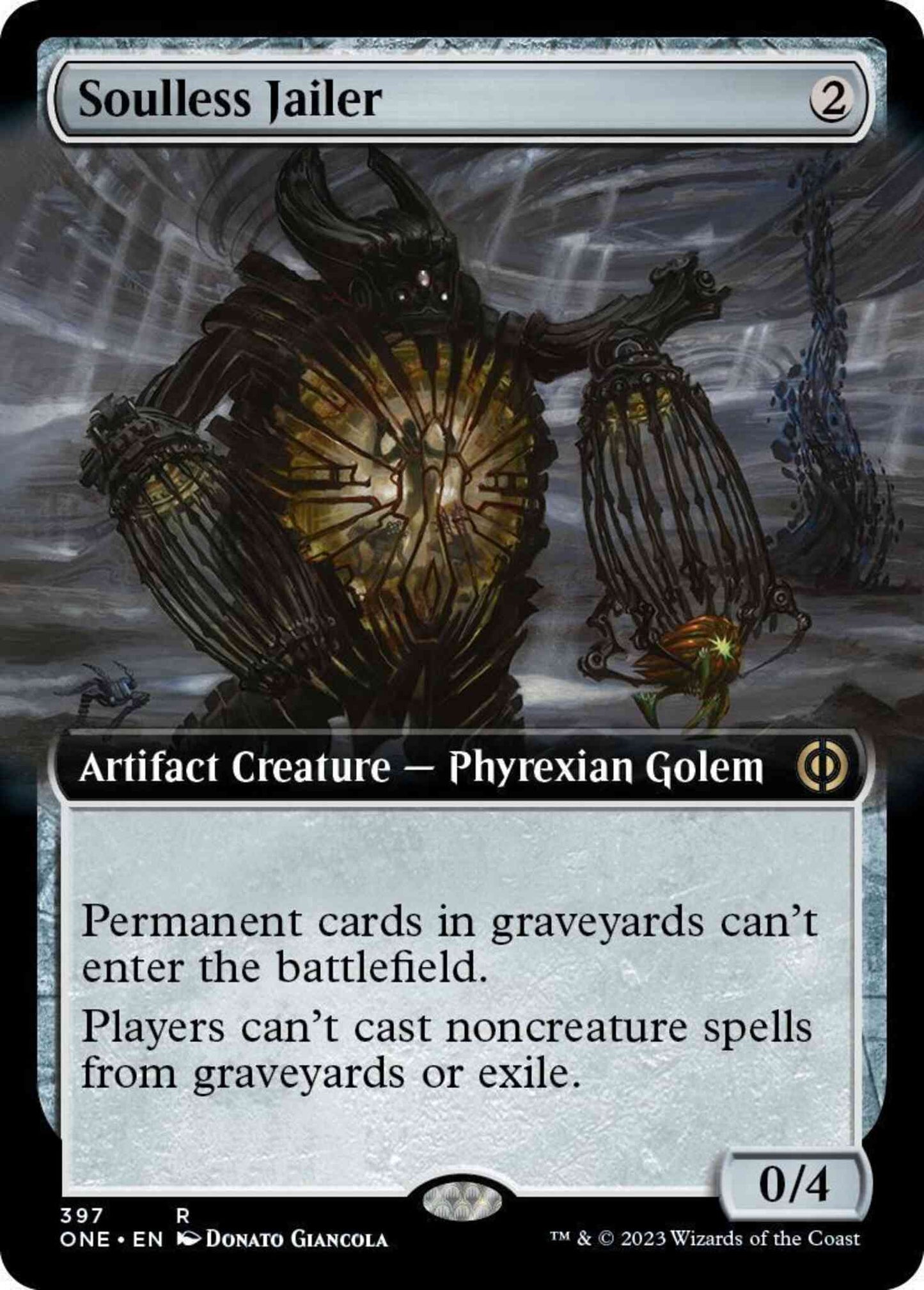 Soulless Jailer [397] [Extended Art] [Phyrexia: All Will Be One] [Non-Foil]