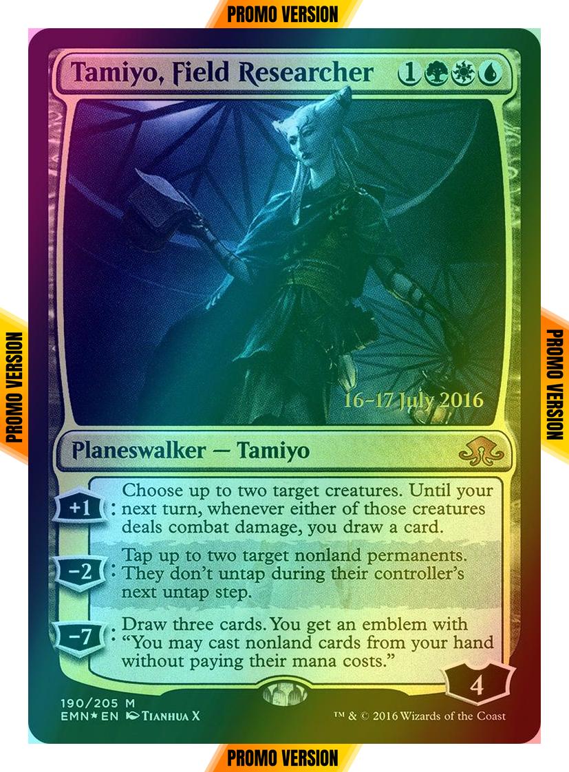 Tamiyo, Field Researcher [190s] [Eldritch Moon Promos] [Foil]