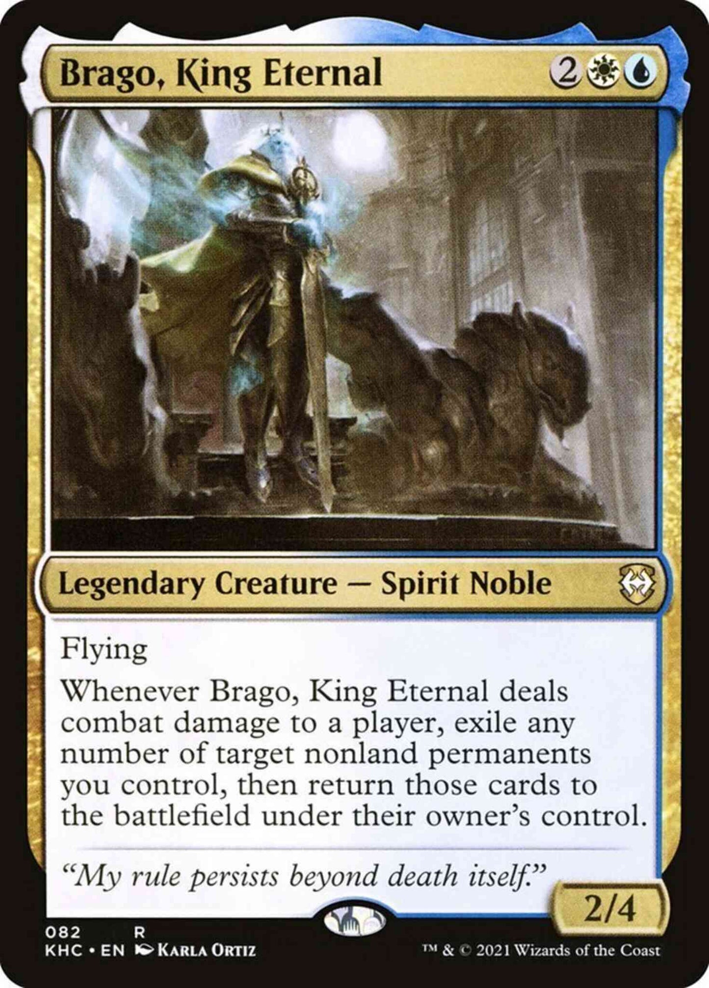 Brago, King Eternal [82] [Kaldheim Commander] [Non-Foil]
