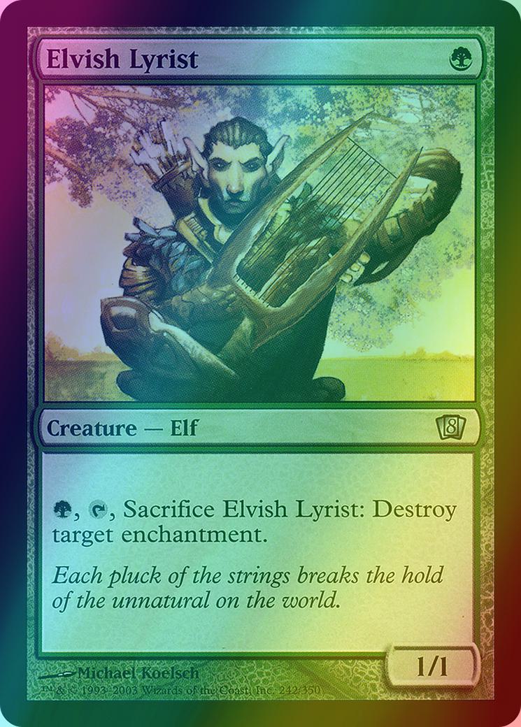 Elvish Lyrist [242x] [Eighth Edition] [Foil]