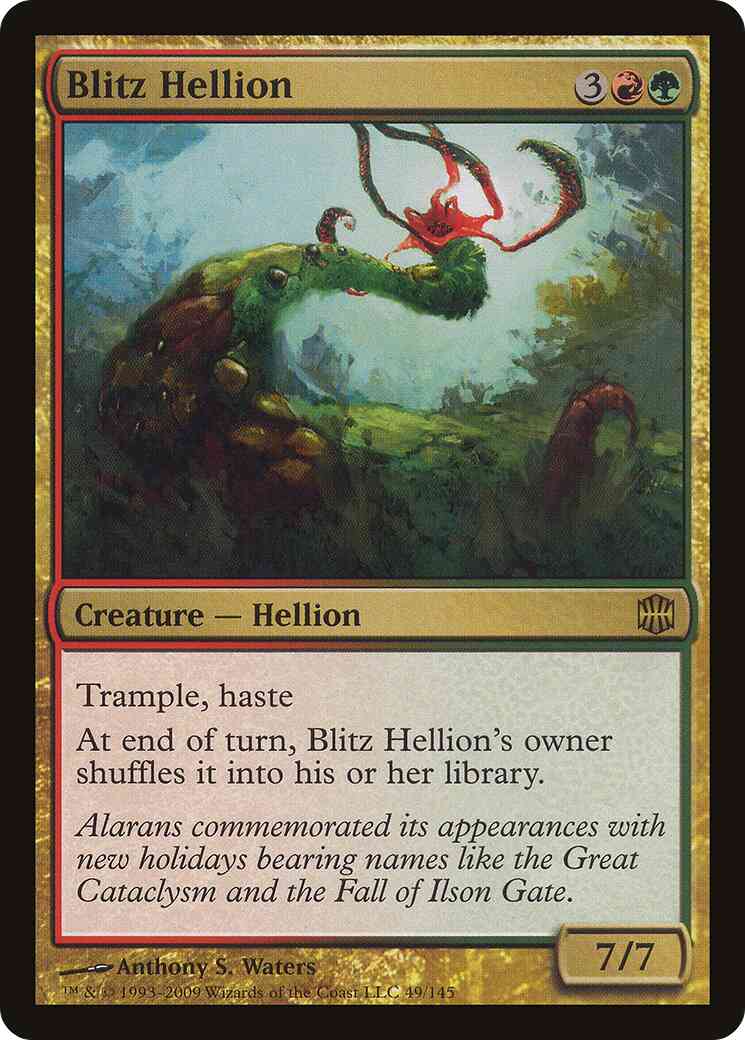 Blitz Hellion [49] [Alara Reborn] [Non-Foil]