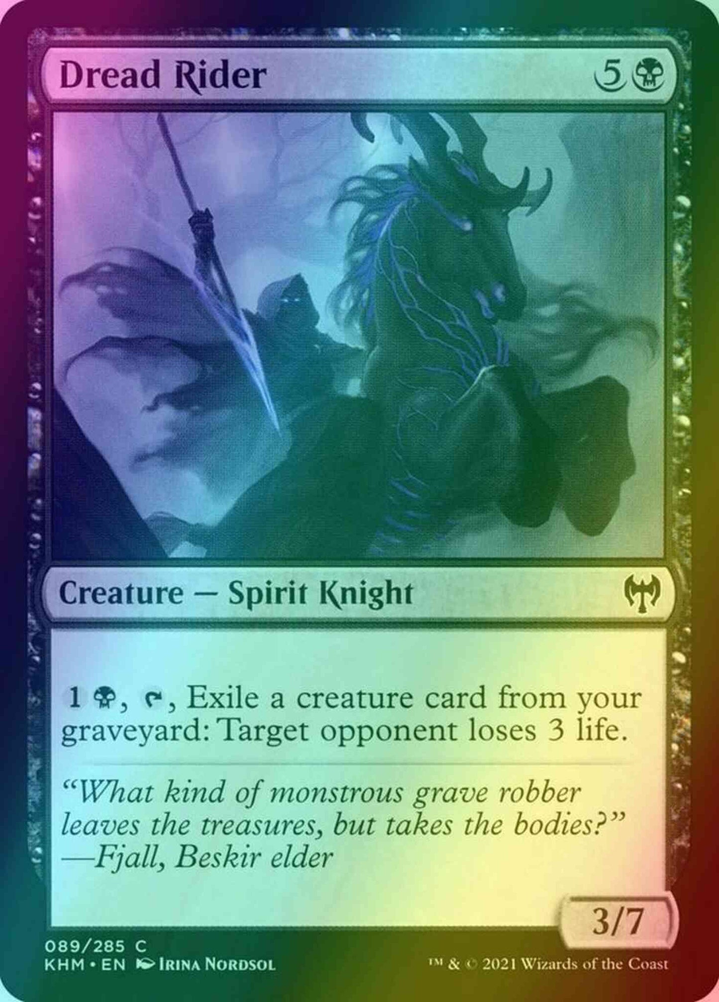 Dread Rider [89] [Kaldheim] [Foil]