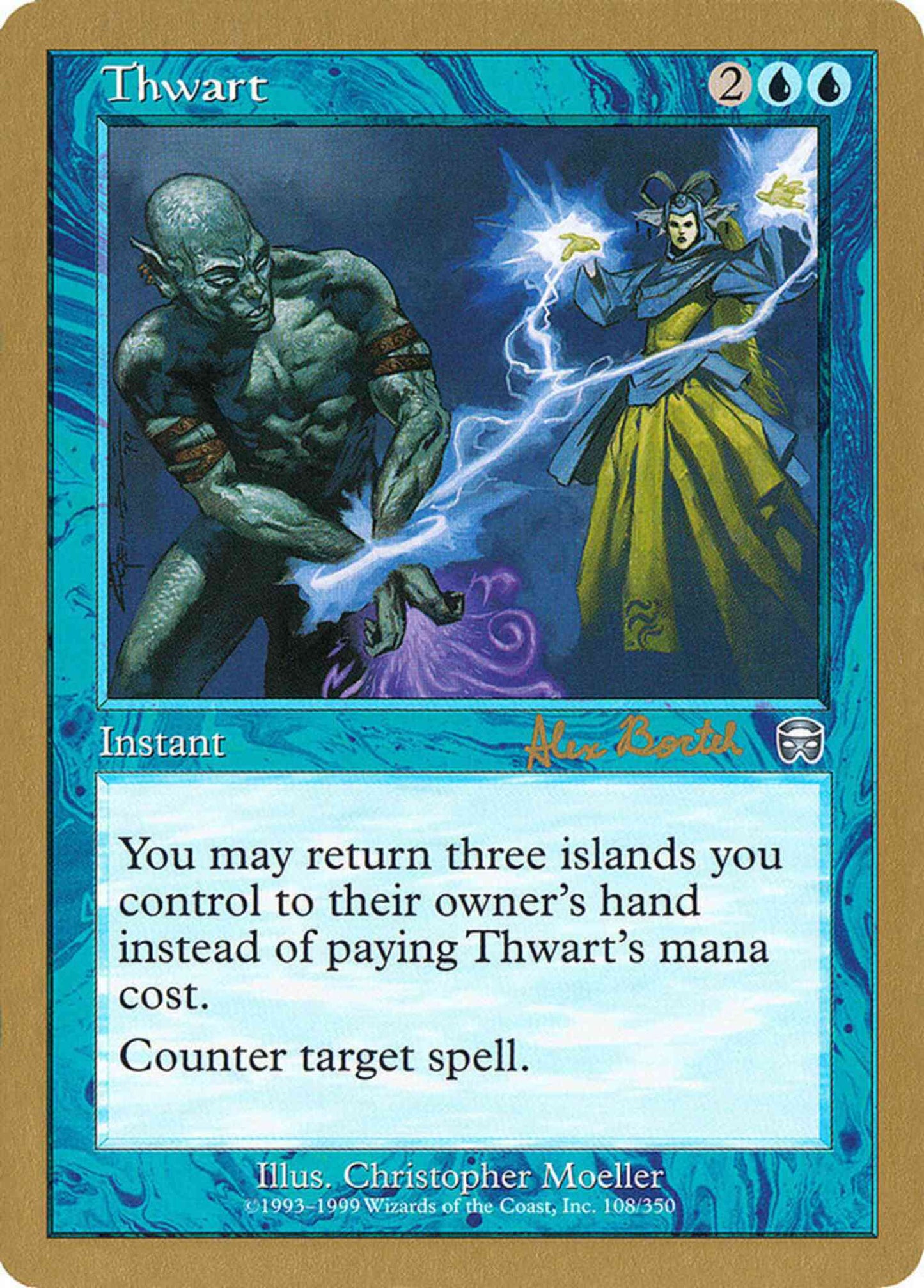 Thwart [ab108] [World Championship Decks 2001] [Non-Foil]