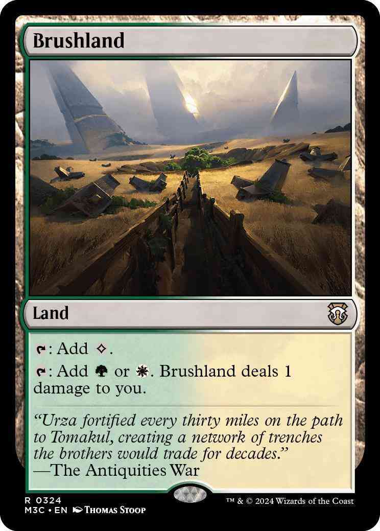 Brushland [324] [Modern Horizons 3: Commander] [Non-Foil]