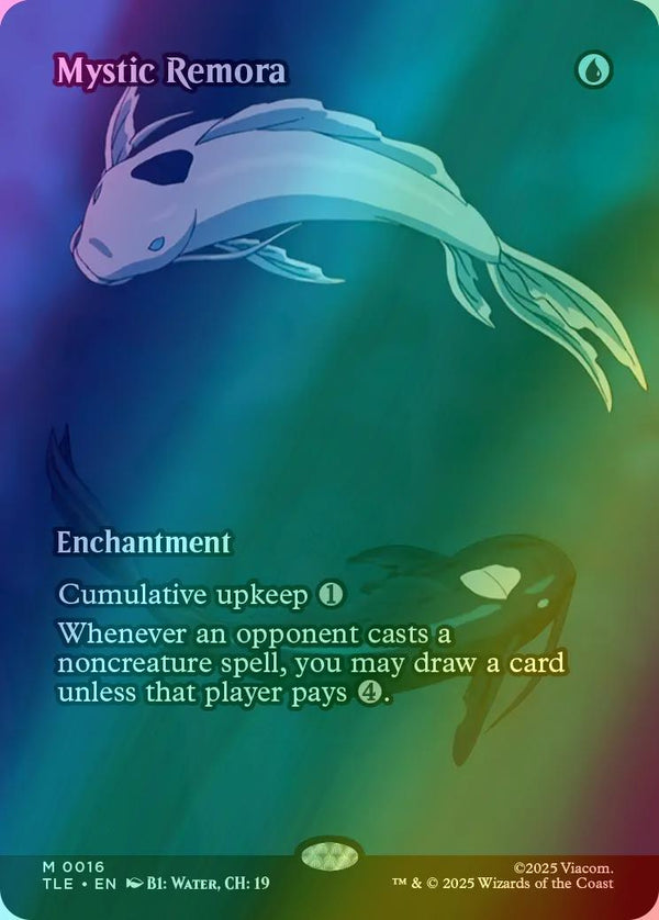 Mystic Remora [16] [Borderless] [Source Material] [Avatar: The Last Airbender Eternal] [Foil]