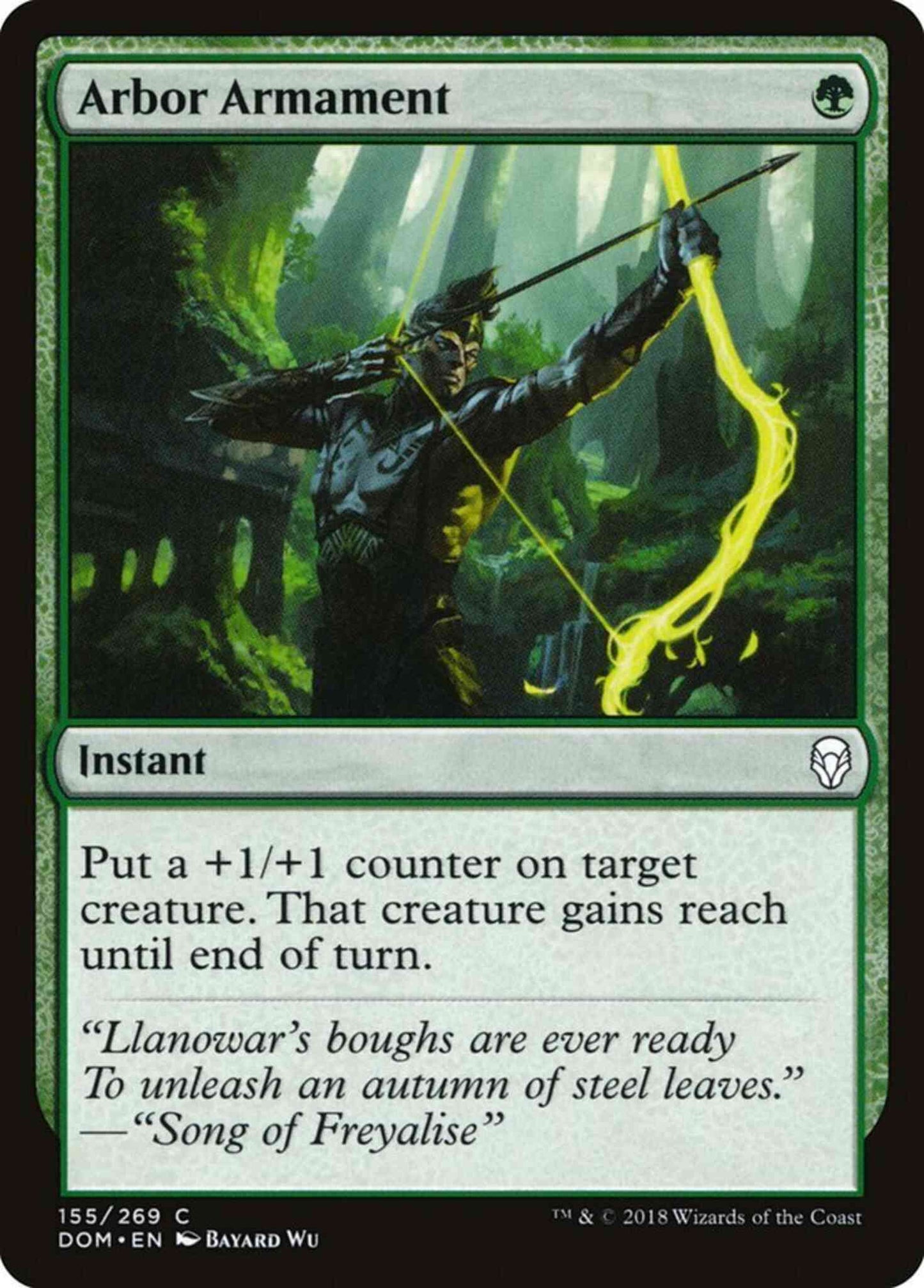 Arbor Armament [155] [Dominaria] [Non-Foil]