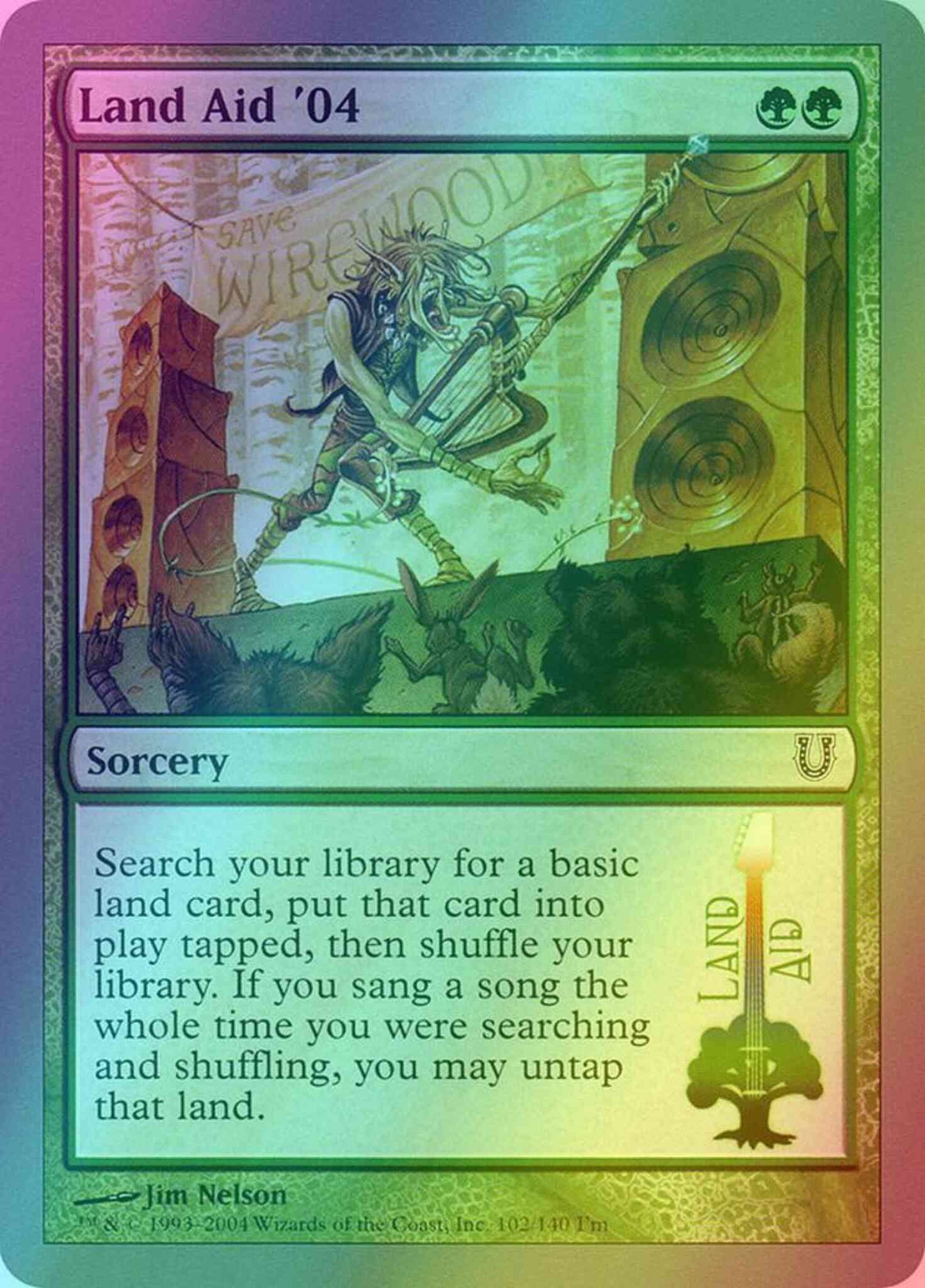 Land Aid '04 [102] [Unhinged] [Foil]