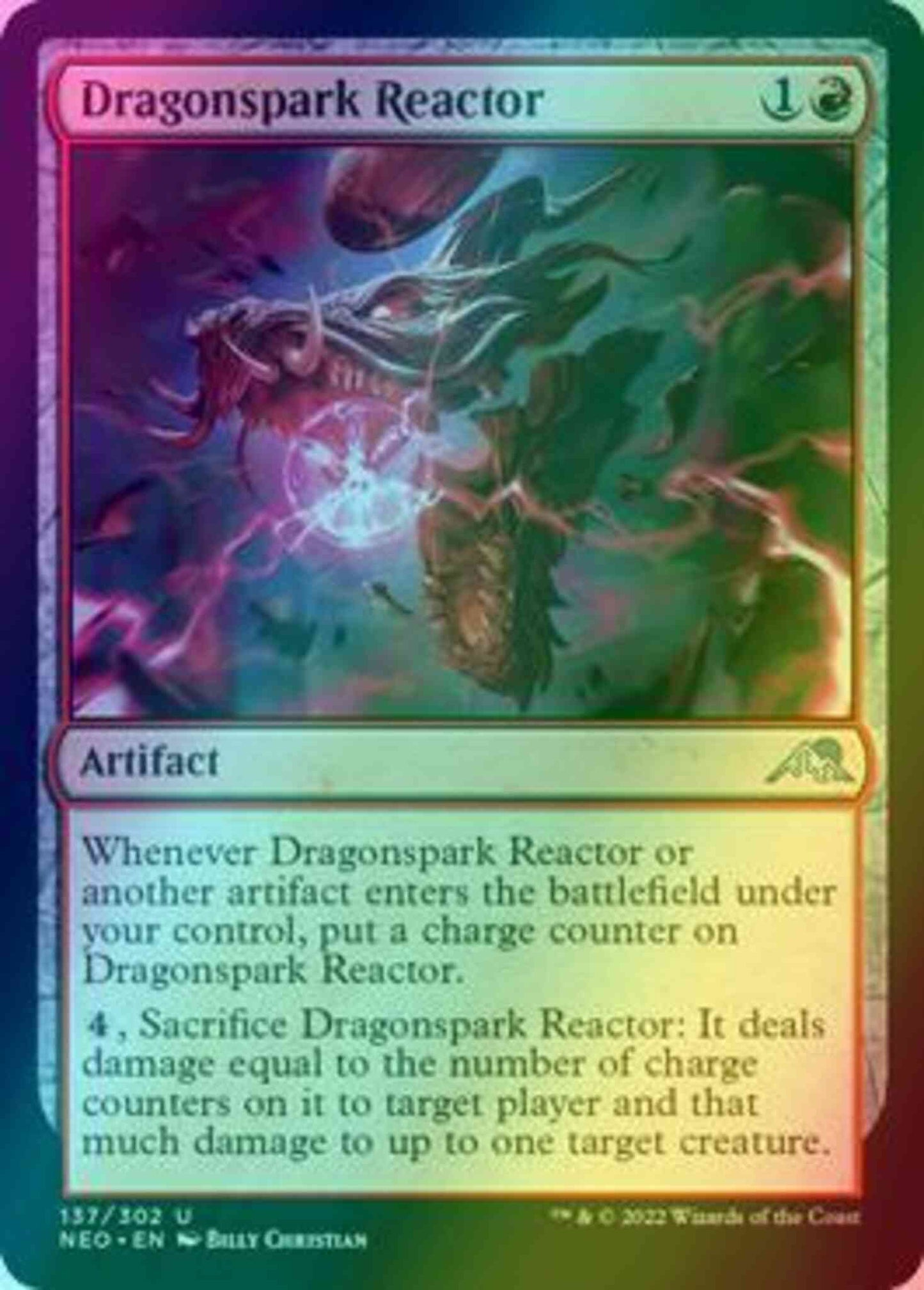Dragonspark Reactor [137] [Kamigawa: Neon Dynasty] [Foil]