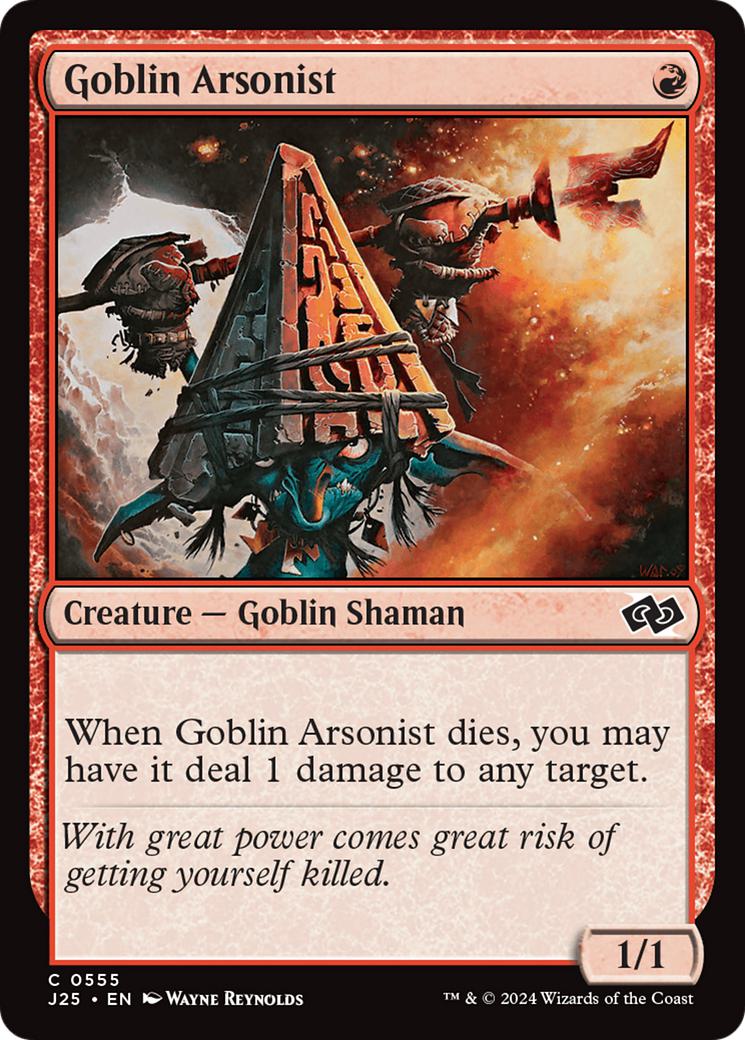 Goblin Arsonist [555] [Foundations: Jumpstart] [Non-Foil]