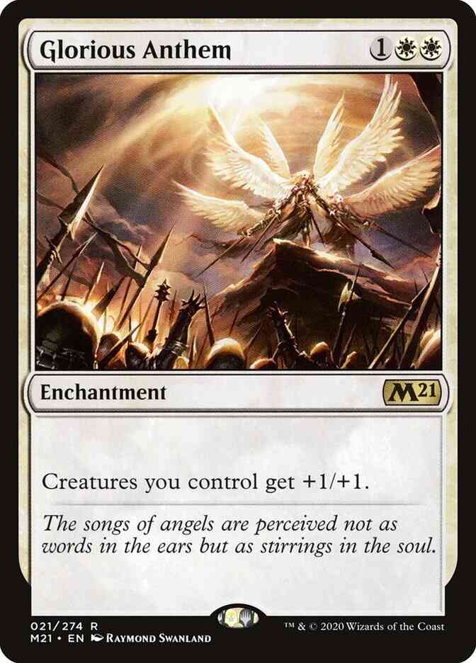 Glorious Anthem [Core Set 2021] [Non-Foil]
