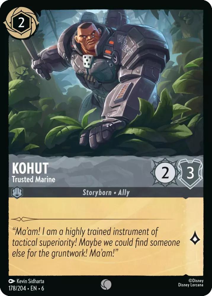 Kohut - Trusted Marine - 178/204 [Azurite Sea] [Non-Foil]
