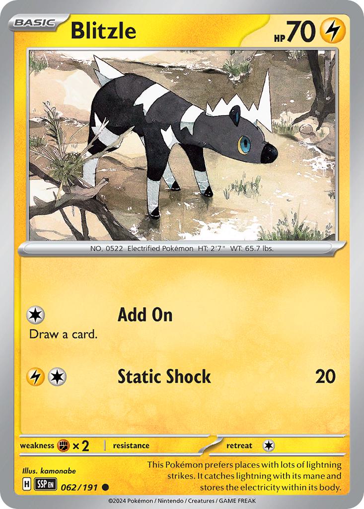 Blitzle - 062/191 - Common [sv08-062] [Non-Holo]