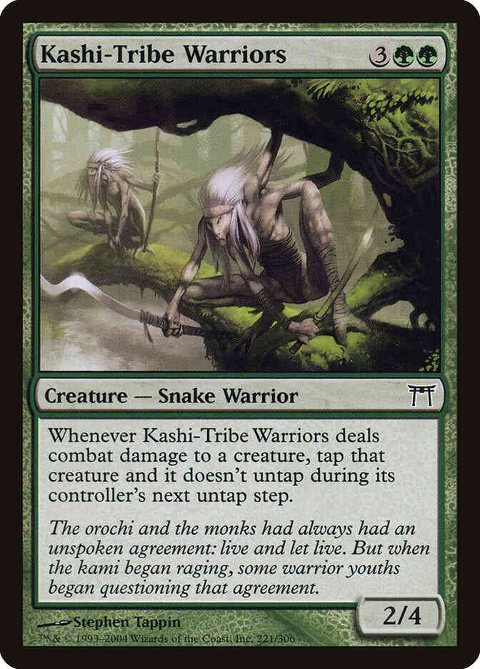 Kashi-Tribe Warriors [221] [Champions of Kamigawa] [Non-Foil]