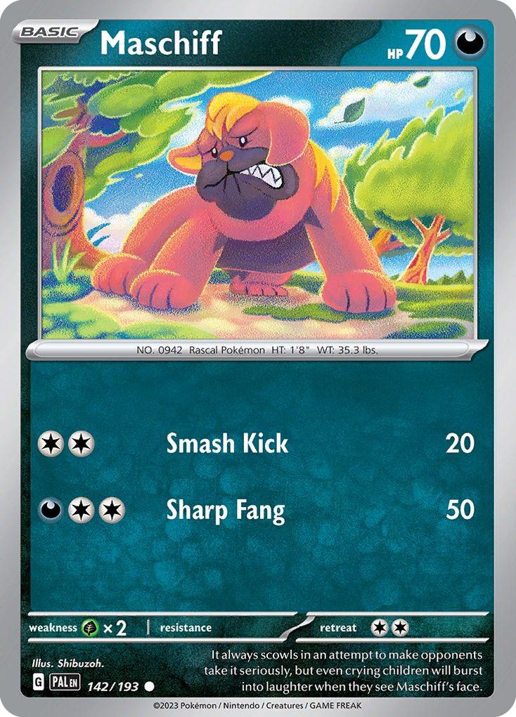 Maschiff - 142/193 - Common [sv02-142] [Non-Holo]